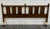 Mid 20th Century Vintage King Size Traditional Federal Style Raised Recessed Panel Headboard For Sale - Image 5 of 11