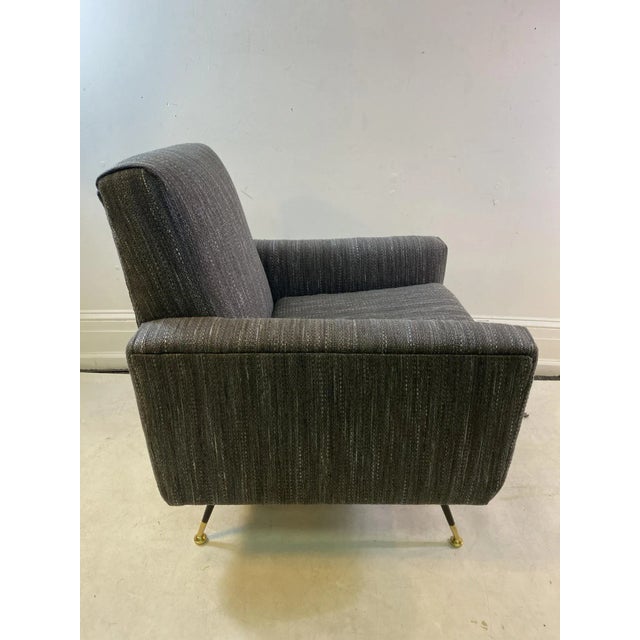 1950s Marco Zanuso Mid-Century Modern Italian Armchairs Designed - A Pair For Sale In Philadelphia - Image 6 of 11