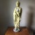Neoclassical Early 20th-Century Weathered Classical Female Garden Statue For Sale - Image 3 of 12