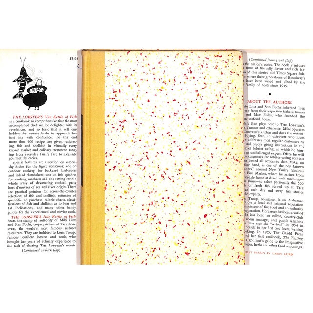 Traditional "The Lobster's Fine Kettle of Fish: A Complete Fish and Shellfish Cook Book" 1958 Linz, Mike and Fuchs, Stan For Sale - Image 3 of 9