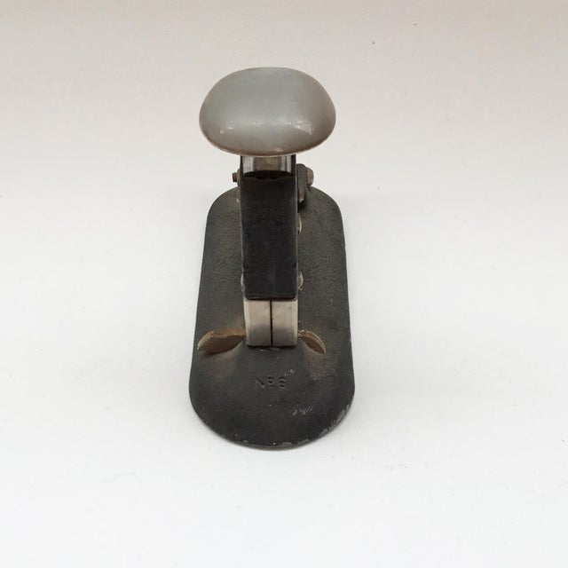 Vintage Hotchkiss Art Deco Speed No. 6 Black Metal Stapler For Sale - Image 4 of 9