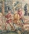 Textile 19th Century French Hand Woven Aubusson Tapestry With Noble Hunting Party Scene For Sale - Image 7 of 13