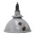 Vintage British Industrial Gray Enamel Pendant Light from Benjamin Electric Manufacturing Company For Sale - Image 6 of 6