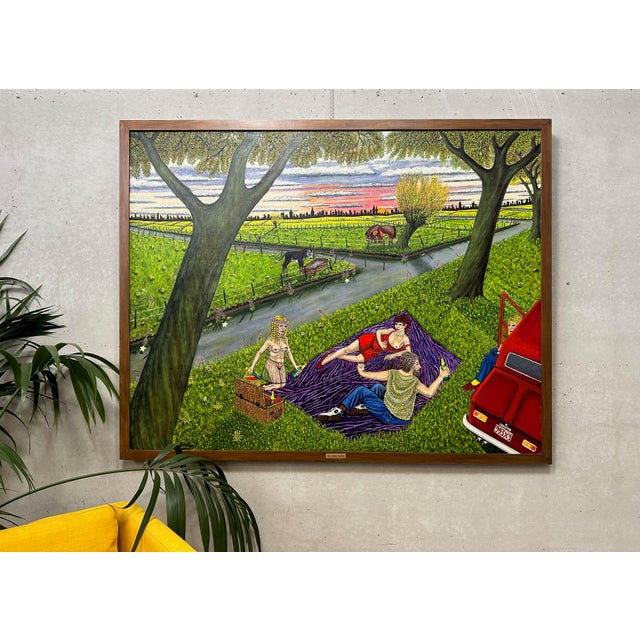 Edward Frederik Verhas, The Last Summer, 2012, Oil Painting on Canvas For Sale - Image 9 of 15