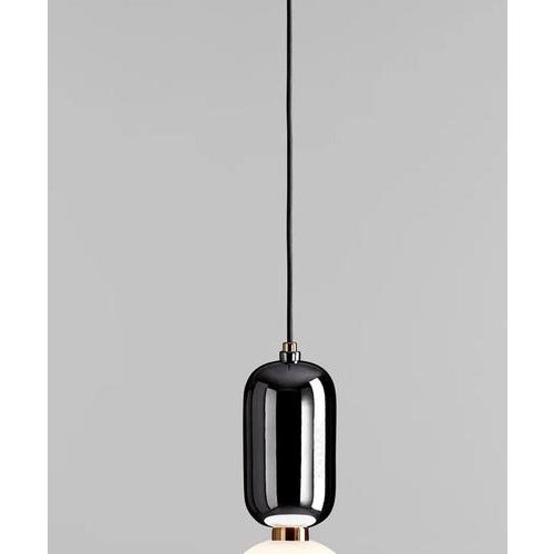 Aballs T PE Black Suspension Lamp by Jaime Hayon for Parachilna For Sale - Image 3 of 13