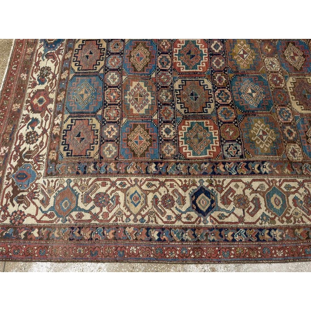 Textile Galerie Shabab Collection Early 20th Century Handmade Northwest Persian Room Size Carpet For Sale - Image 7 of 10
