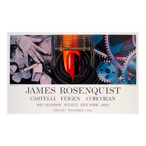 James Rosenquist While the Earth Revolved at Night, 1982