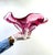 Mid-Century Modern Large Pink Art Glass Bowl by Josef Hospodka for Chřibská, Czechoslovakia, 1960s For Sale - Image 3 of 7