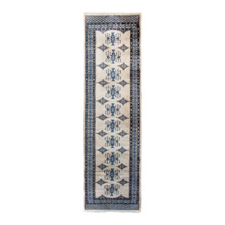 Vintage Pakistani Bokhara Runner For Sale