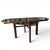 An Art Deco-style extendable table, distinguished by its elegant, timeless design and meticulous craftsmanship. The...