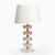 Beige Vintage Murano Glass Table Lamp, 1970s For Sale - Image 8 of 9