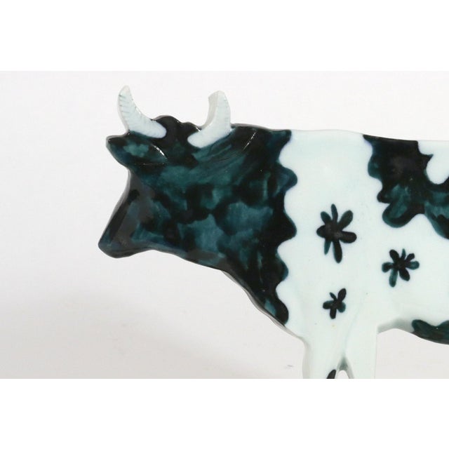 Maria Superior Porcelain Model of "Rosie", a Model of a Cow, Dated 1992 For Sale - Image 11 of 18