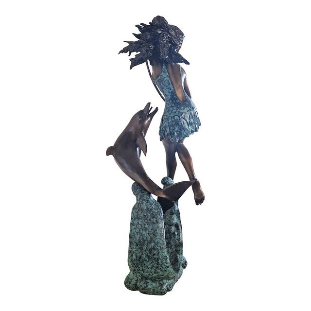 Bronze Sculpture/Fountain, 1980s For Sale - Image 3 of 10