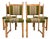 1960s Set 4 Danish Dining Chairs Mid Century Modern For Sale