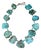 Vintage Turquoise Jasper Beaded Necklace For Sale