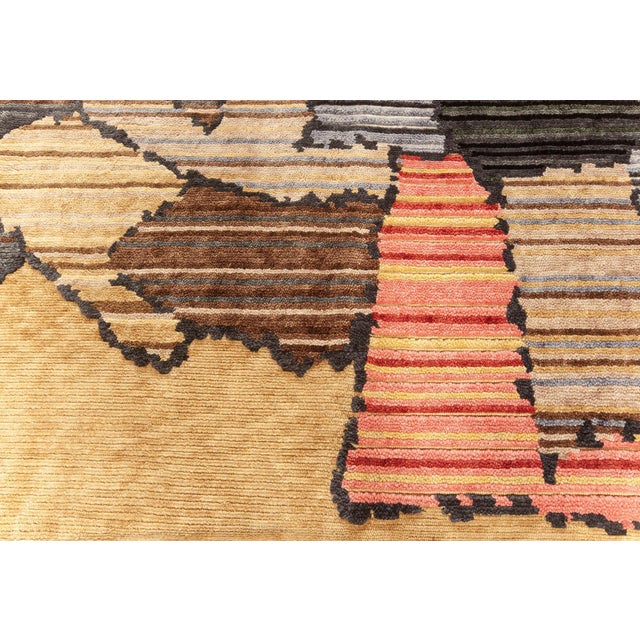 Contemporary Sauron Textural Rug by Doris Leslie Blau For Sale - Image 10 of 11
