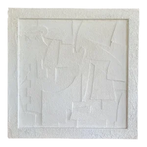 Cubist Plaster Painting