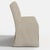 Slipcover for Stoffer Home x Cloth & Company for Lindy Slipcover Dining Banquette in Jane Stripe Burlap For Sale In Chicago - Image 6 of 7