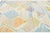 Abstract Geometric Moroccan Style Hand-Knotted Wool Rug – Pastel & Earth Tones For Sale In New York - Image 6 of 11