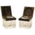 Art Deco Inkwells in Macassar Wood and Crystal, Jacques Adnet Style For Sale - Image 13 of 13