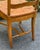 Vintage Country French Dining Ladderback Chairs Crafted- Set of 4 For Sale - Image 9 of 12
