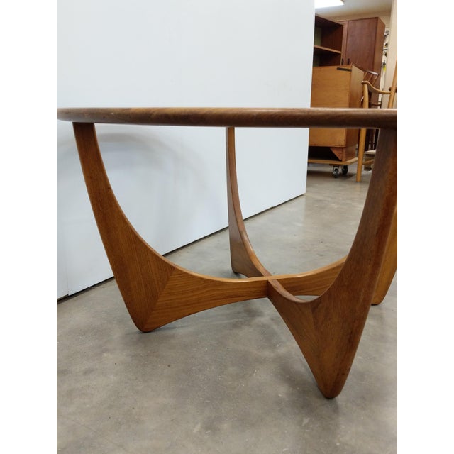 Brown Vintage Danish Modern Teak Coffee Table G Plan Attributed For Sale - Image 8 of 8
