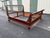 American King Size Wrought Iron and Cherry Sleigh Bed Frame For Sale - Image 3 of 12