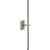 Kelly Wearstler for Visual Comfort Signature Axis Large Linear Sconce in Polished Nickel For Sale