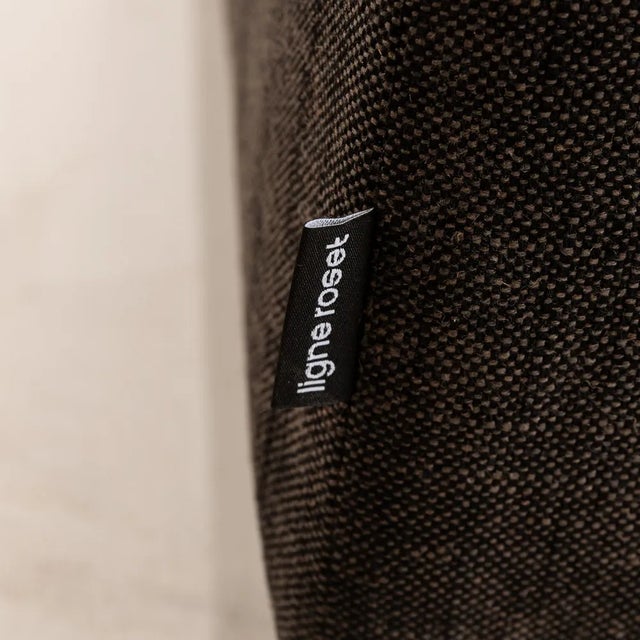 Textile Ligne Roset Feng Fabric Lounger Gray from Ligne Roset For Sale - Image 7 of 11