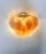 Iridescent Alabaster Gold Disc Glass Wall Sconces, 1990s, Set of 2 For Sale - Image 17 of 18