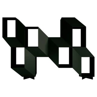 Black Sculptural Rocky Credenza by Charles Kalpakian For Sale