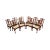 Chippendale Style Carved Mahogany Dining Chairs - Set of 10 For Sale - Image 13 of 13