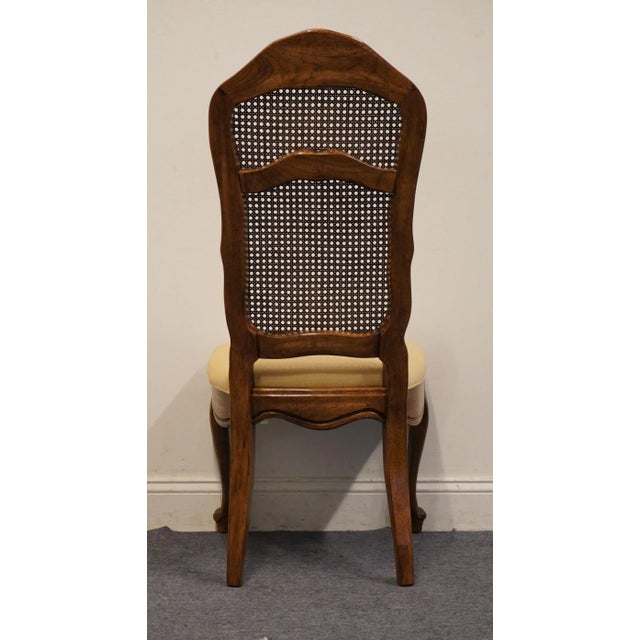 Set of 4 Burlington Furniture Country French Provincial Cane Back