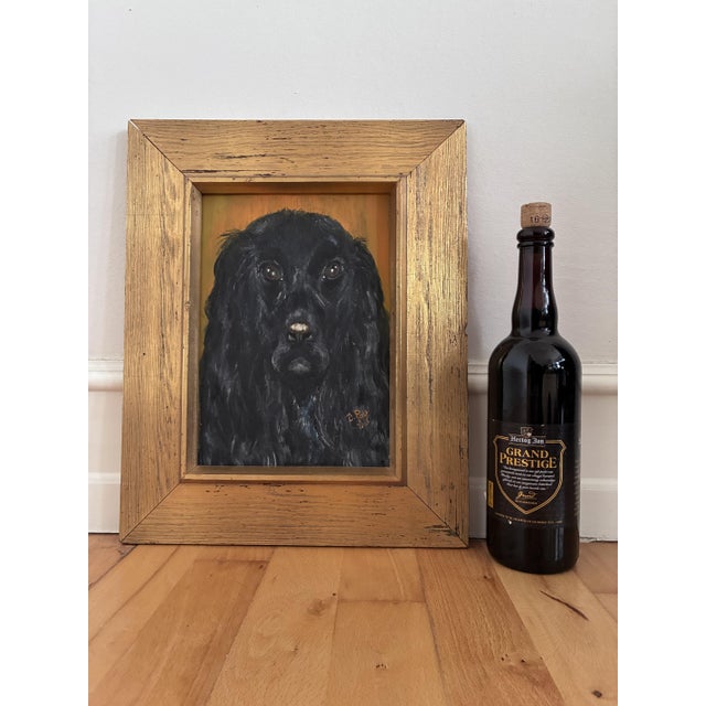 Dog Portraits, Oil Paintings, Set of 2 For Sale - Image 13 of 15