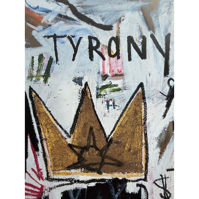 Jean Michel Basquiat (1960-1988), Untitled (Tyrany), 1982, Copyright Estate of Jean Michel Basquiat, Licensed by Artestar New York, Printed in the Uk For Sale - Image 15 of 16