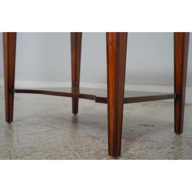 Italian Neoclassical 1 Drawer Nightstand End Table For Sale - Image 9 of 17
