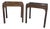 Chippendale Mahogany Lamp Tables, 1920, Set of 2 For Sale