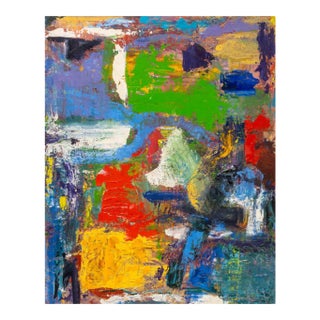 Karen Schlansky Abstract Composition Oil For Sale