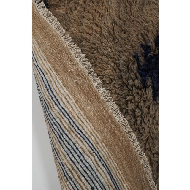 1960s Turkish Tulu Rug 3'8" X 5'6" For Sale - Image 10 of 13