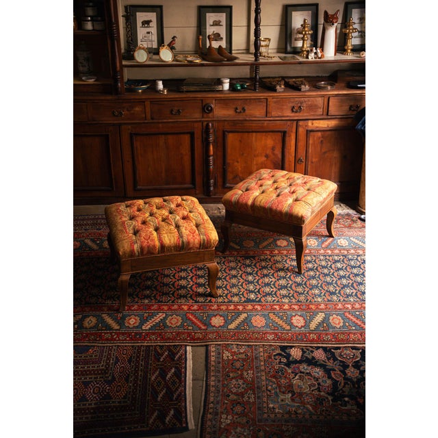 Ottomans, 19th Century, Set of 2 For Sale - Image 5 of 5