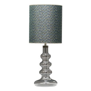 Large Glass Table Lamp by Hsin-Lun Ling for Holmegaard, 1980s For Sale