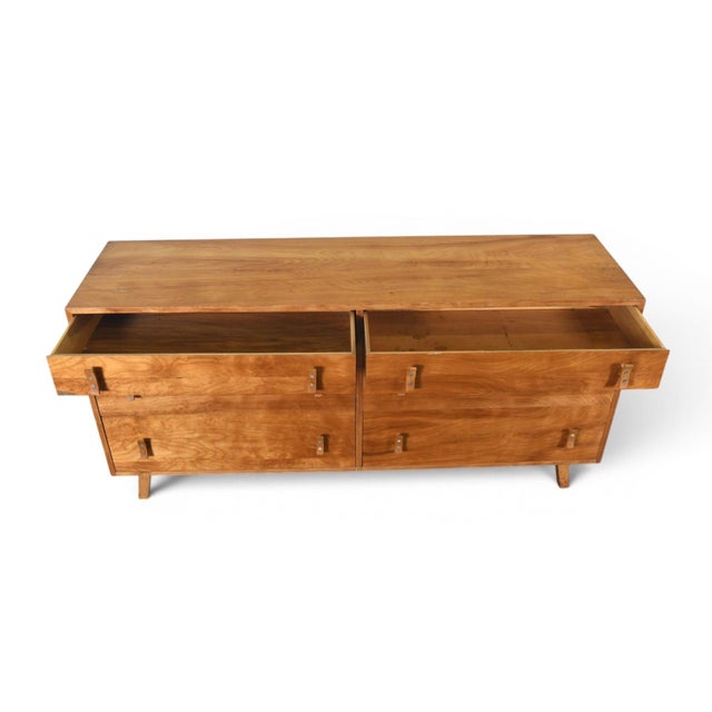 Mid-Century Modern Mid 20th Century Attributed to Stanley Young Six Drawer Dresser in Walnut For Sale - Image 3 of 8