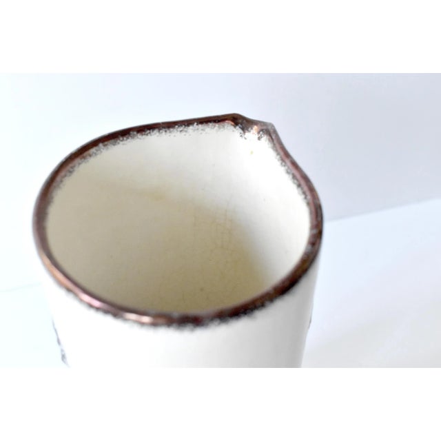 Mid-Century Modern Ceramic Pitcher For Sale - Image 9 of 13