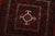 Baloch Rug 3’9” X 6’7” Red Wool Vintage Tribal Hand-Knotted Oriental Carpet For Sale - Image 4 of 13