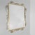 1950s Vintage Faceted Mirror in Aluminum Frame, 1950s For Sale - Image 5 of 17