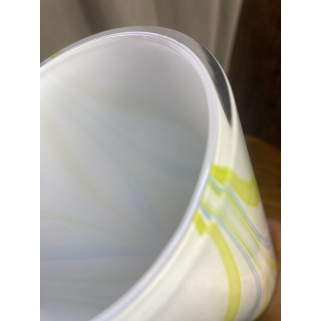 White Crystal Vase from Saint Louis, 1980s For Sale - Image 8 of 16