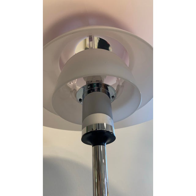 Louis Poulsen Mid 20th Century Poul Henningsen for Louis Poulsen "Ph 80" 4/3 Floor Lamp - Danish Modern Lighting For Sale - Image 4 of 11
