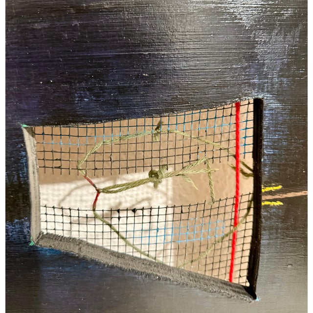 1990s Iké Udé, Large Mixed Media Construction Sculpture Painting Ike Ude African American Art For Sale - Image 5 of 18