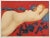 1970s Alain Bonnefoit Reclining Nude Lithograph For Sale