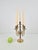 French Rustic Copper Candlestick, 1950 For Sale - Image 3 of 6